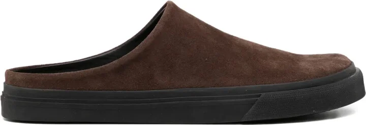 Suede Mules