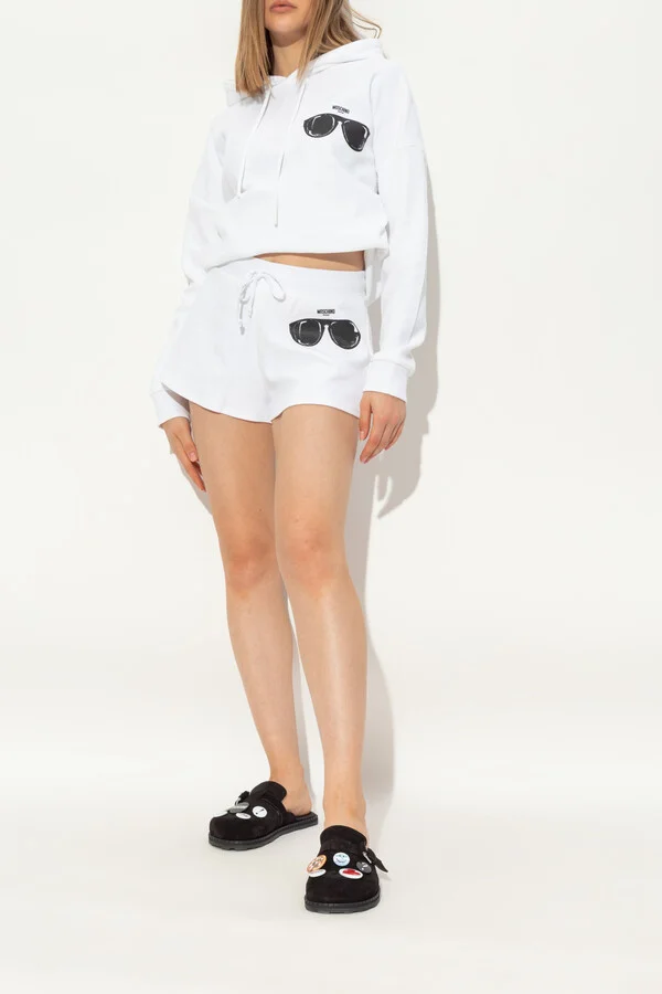 Suede Mules With Appliqués, , - Black - Image 2