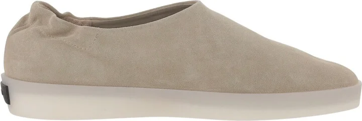 Suede Mules With Round Toe And Aesthetic
