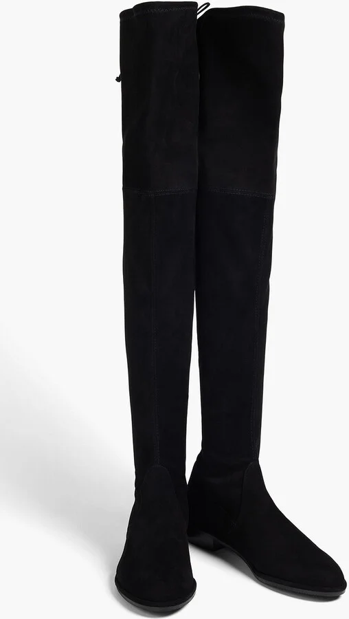 Suede over-the-knee boots - Image 2