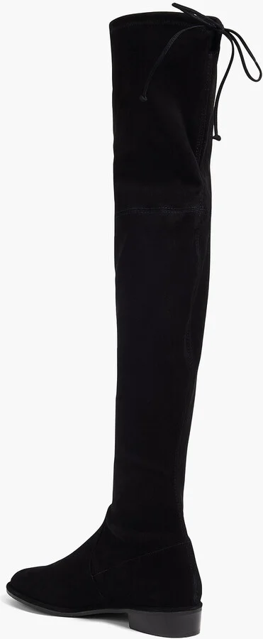 Suede over-the-knee boots - Image 3