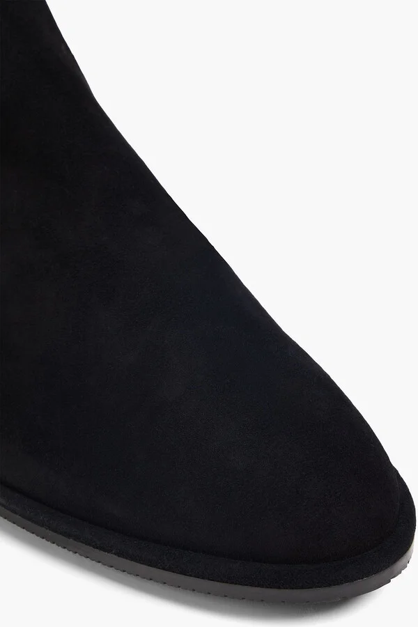 Suede over-the-knee boots - Image 4