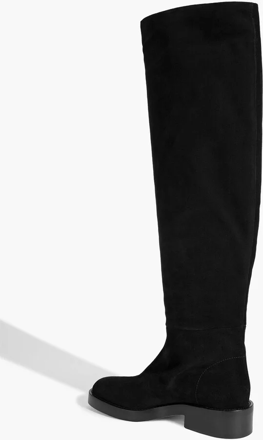 Suede over-the-knee boots - Image 3