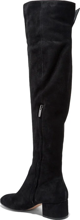 Suede over-the-knee boots - Image 4