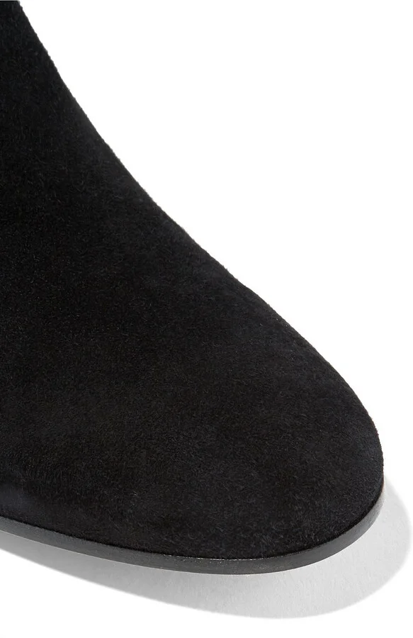 Suede over-the-knee boots - Image 5