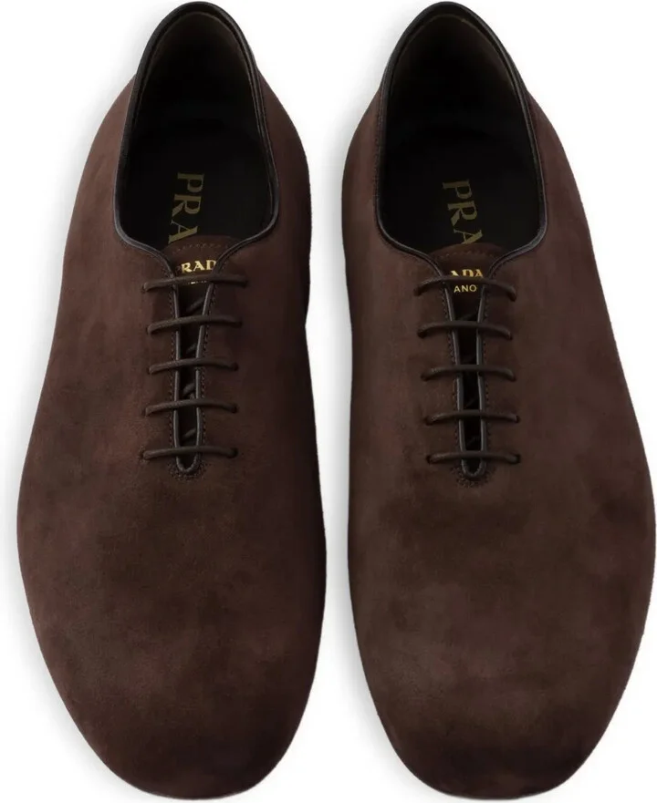 suede Oxford shoes - Image 4