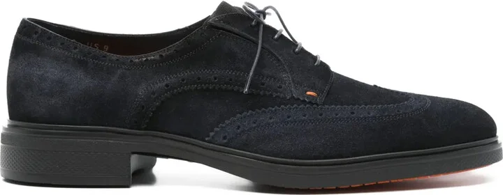 suede Oxford shoes