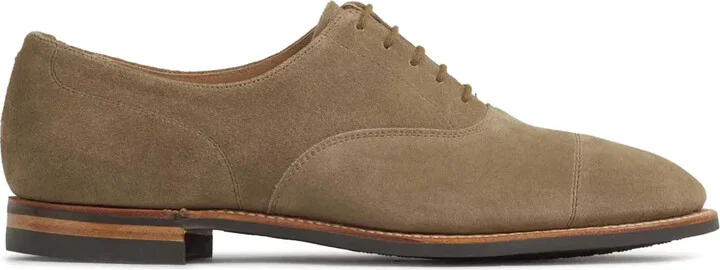 suede Oxford shoes