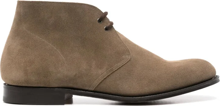 suede Oxford shoes