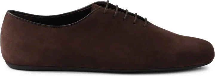 suede Oxford shoes