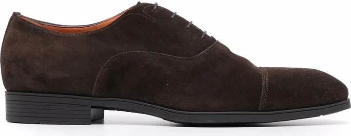 suede Oxford shoes