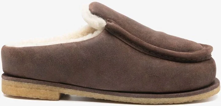 Suede Padded Slippers