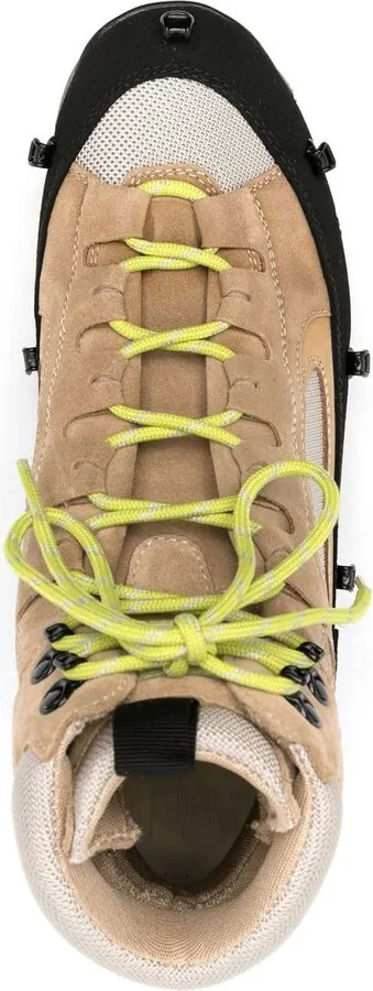 Suede-Panel Ankle Boots - Image 4