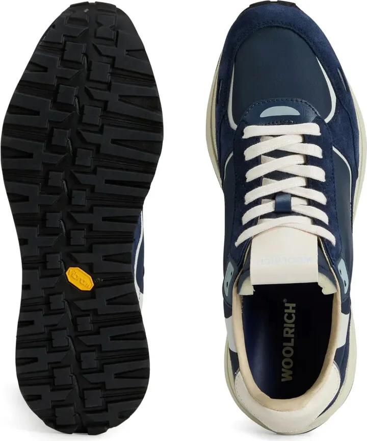 Suede-Panel Sneakers - Image 4
