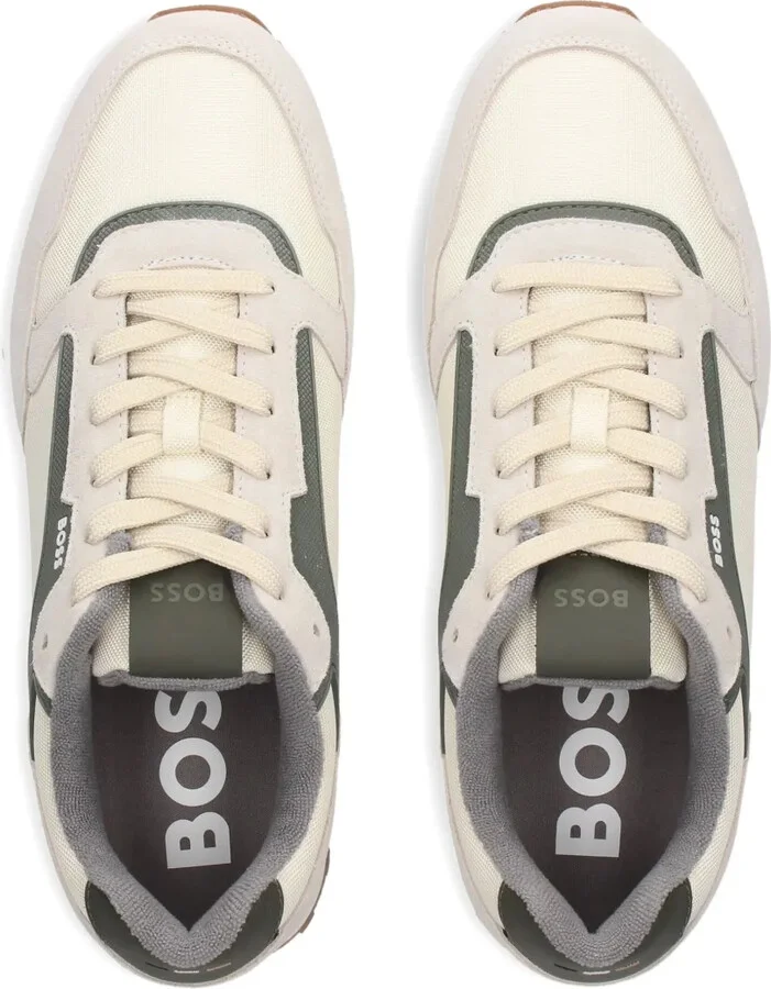 Suede Panel Sneakers - Image 3