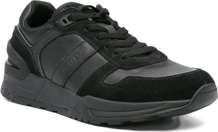Suede Panel Sneakers - Image 2
