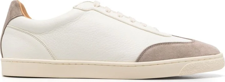 Suede Panel Sneakers