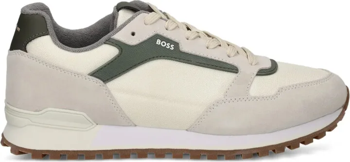 Suede Panel Sneakers