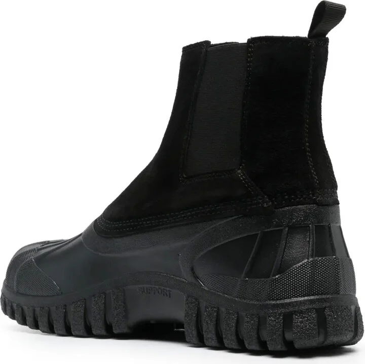 Suede-Panelled Ankle Boots - Image 3