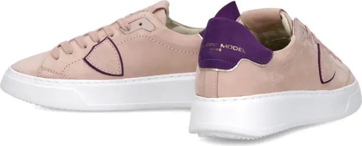 Suede-Panelled Lace-Up Sneakers - Image 5