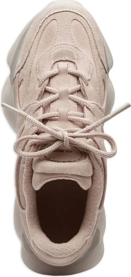 Suede Panelled Lace-Up Sneakers - Image 4