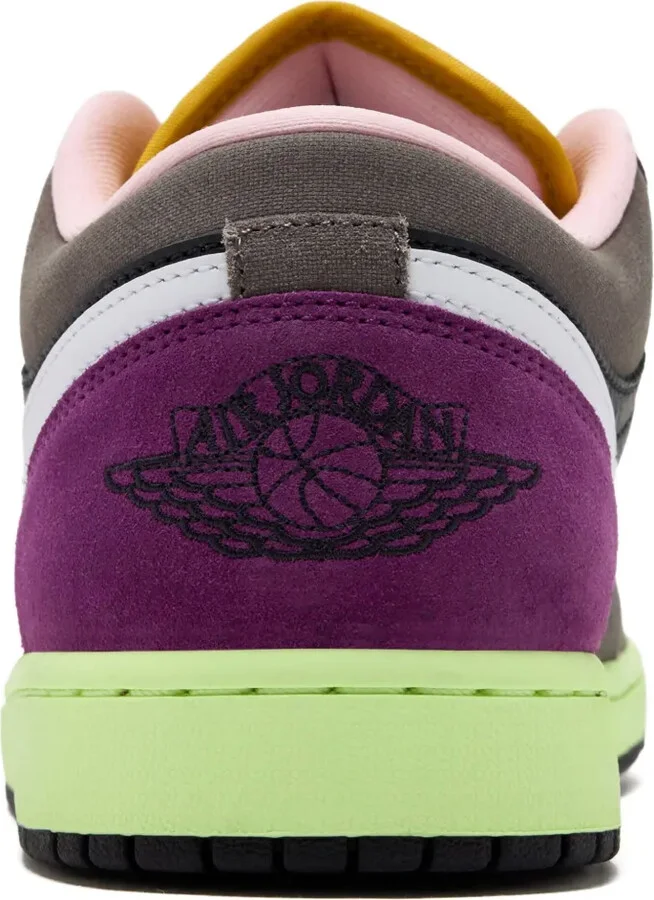 Suede Panelled Low Sneakers - Image 4