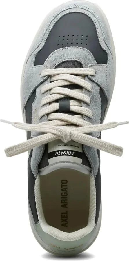 Suede Panelled Low-Top Sneakers - Image 4