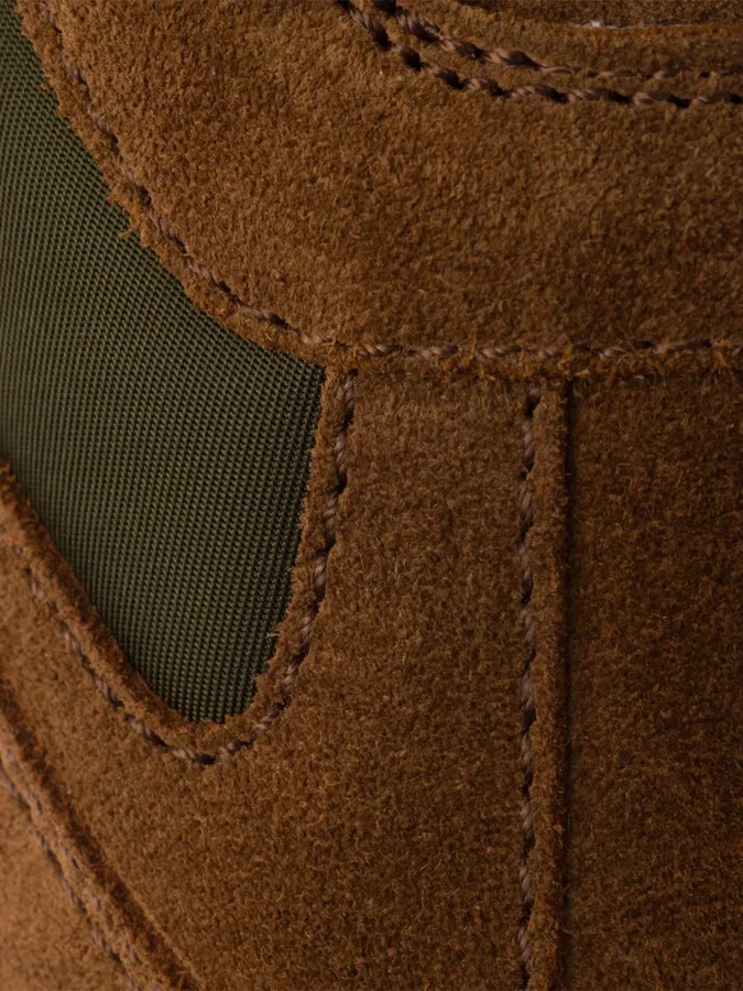 Suede-Panelled Low-Top Sneakers - Image 5