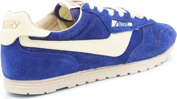 Suede Panelled Retro Sneakers - Image 3