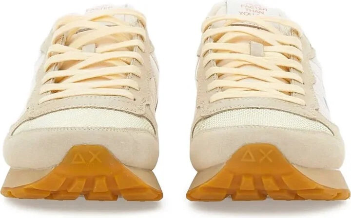 Suede Panelled Running Shoes - Image 3