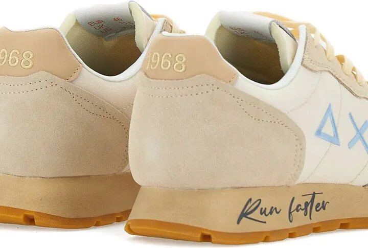 Suede Panelled Running Shoes - Image 5