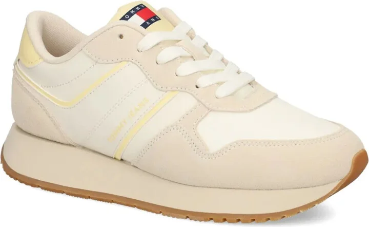 Suede-Panelled Running Sneakers - Image 2
