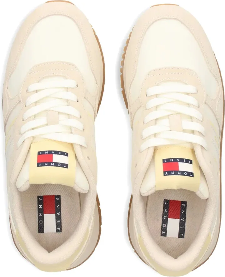 Suede-Panelled Running Sneakers - Image 4