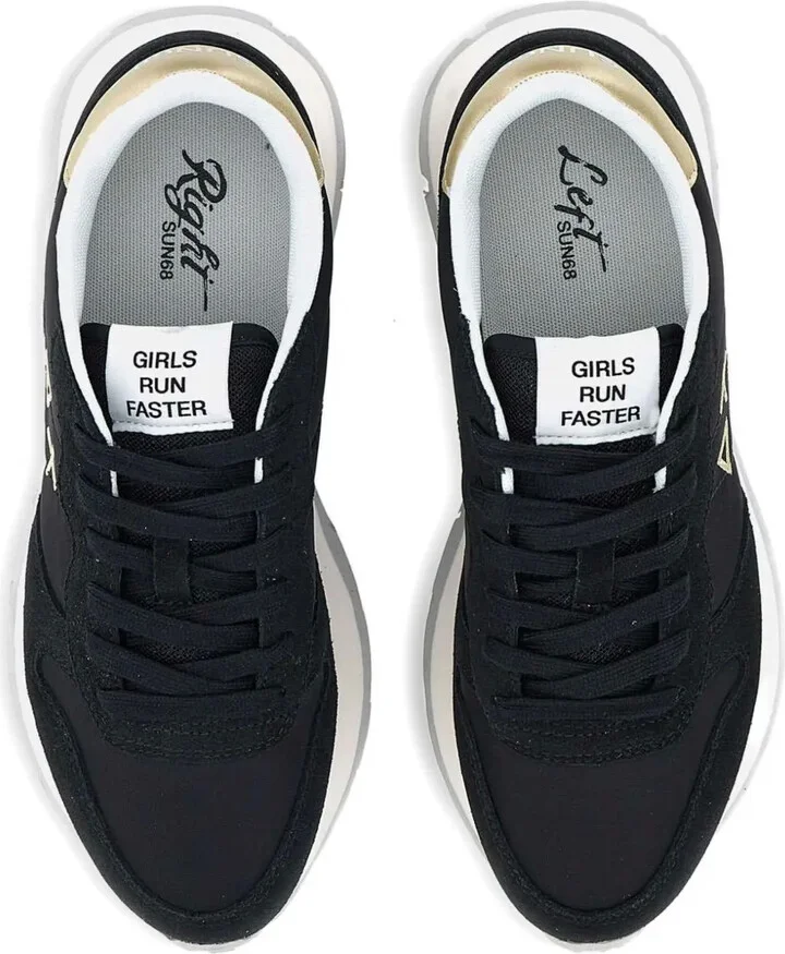 Suede Panelled Running Sneakers - Image 4