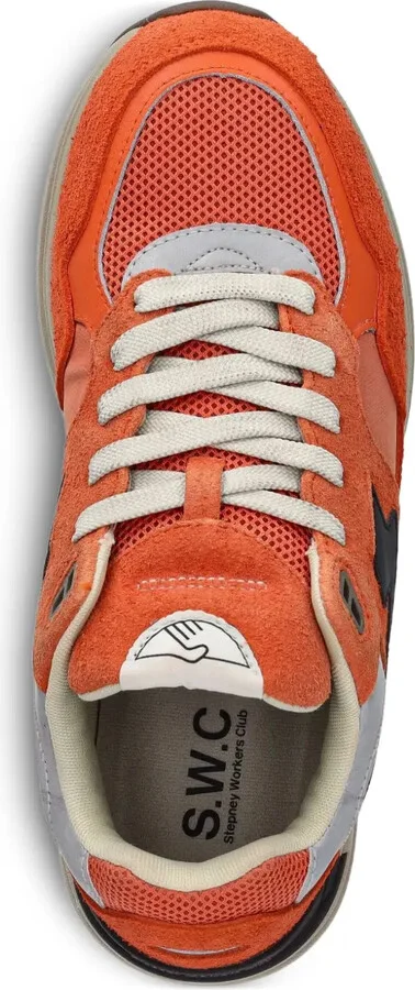 Suede-Panelled Running Sneakers - Image 3