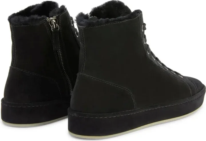Suede Panelled Sneakers - Image 3