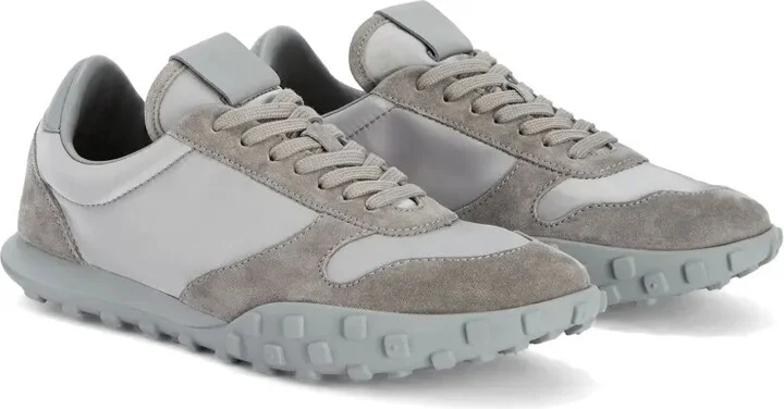 Suede-Panelled Sneakers - Image 2
