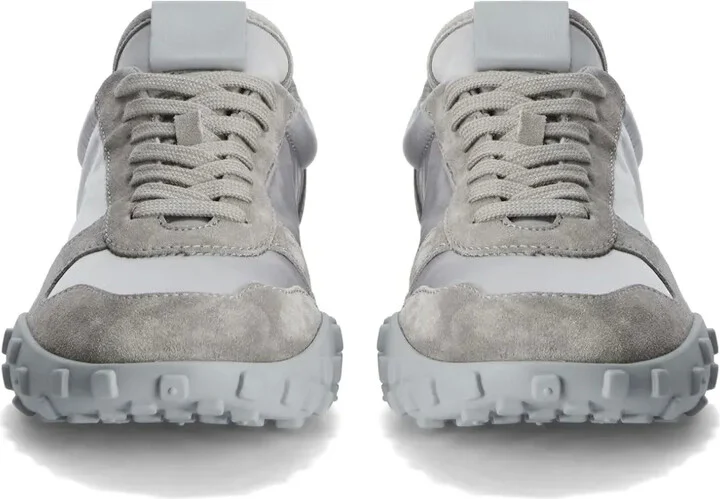 Suede-Panelled Sneakers - Image 4
