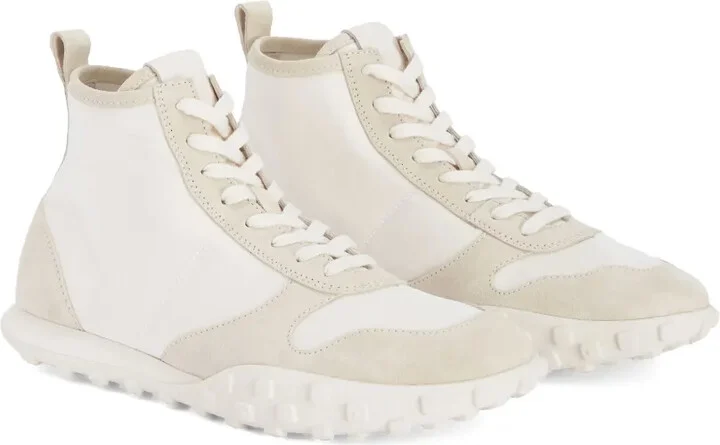 Suede-Panelled Sneakers - Image 2