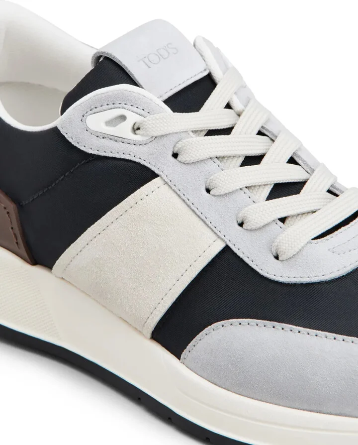 Suede-Panelled Sneakers - Image 5