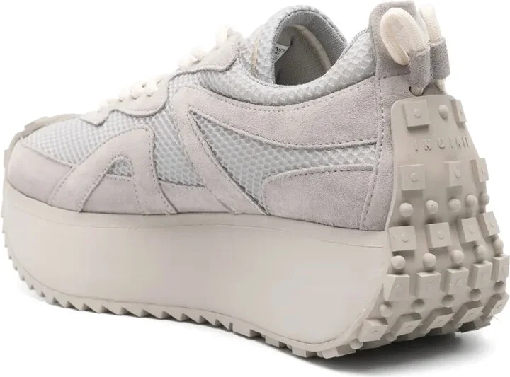 Suede-Panelled Sneakers - Image 3