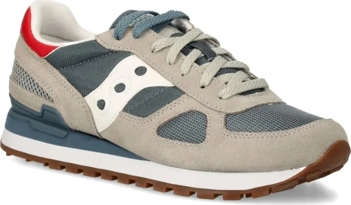 Suede-Panelled Sneakers - Image 2