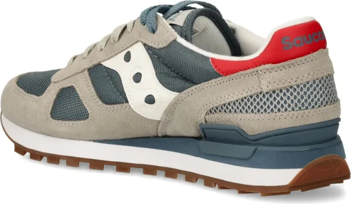Suede-Panelled Sneakers - Image 3