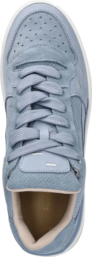 Suede-Panelled Sneakers - Image 4