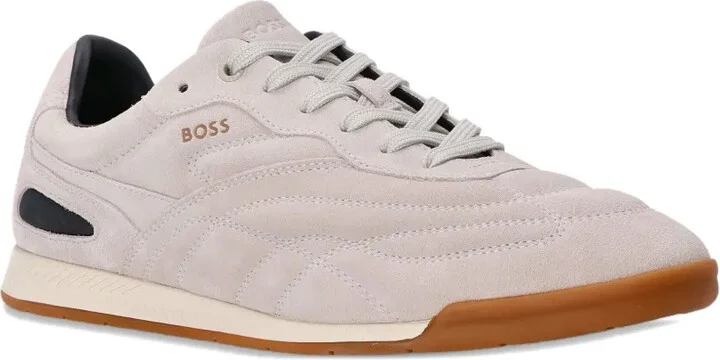 Suede-Panelled Sneakers - Image 2