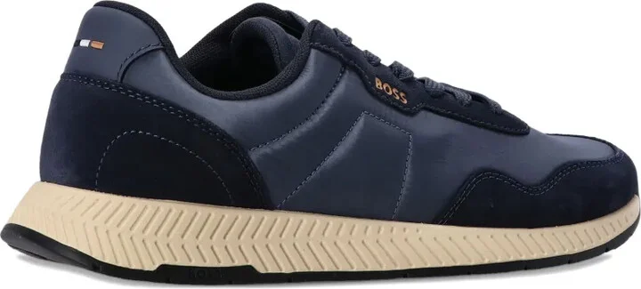 Suede-Panelled Sneakers - Image 3