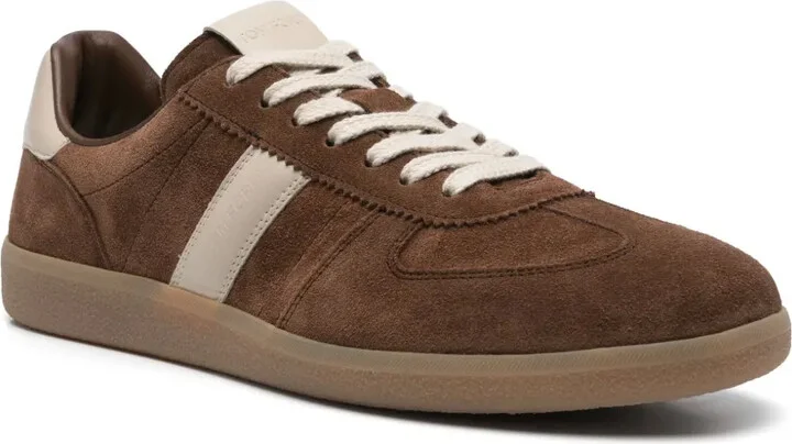 Suede Panelled Sneakers - Image 2