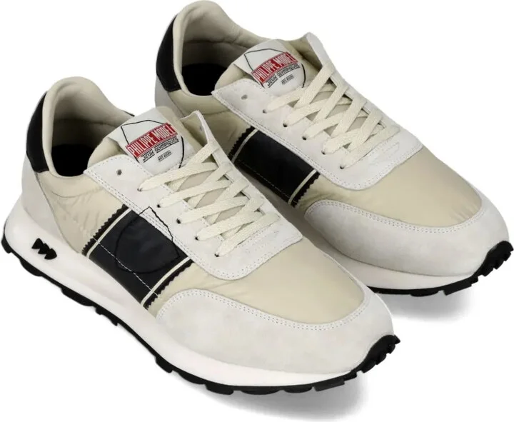 Suede-Panelled Sneakers - Image 2