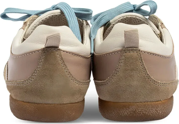 Suede Panelled Sneakers - Image 3
