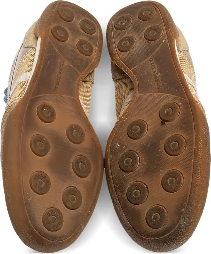 Suede Panelled Sneakers - Image 4